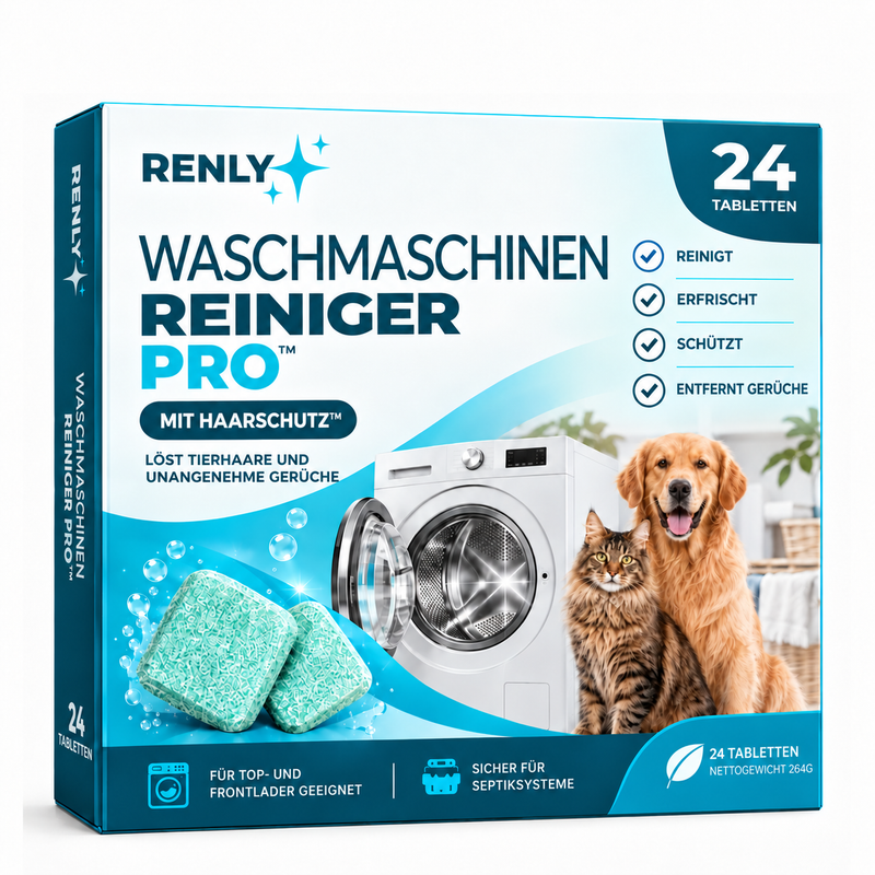Renly Pro – Waschmaschinenreiniger